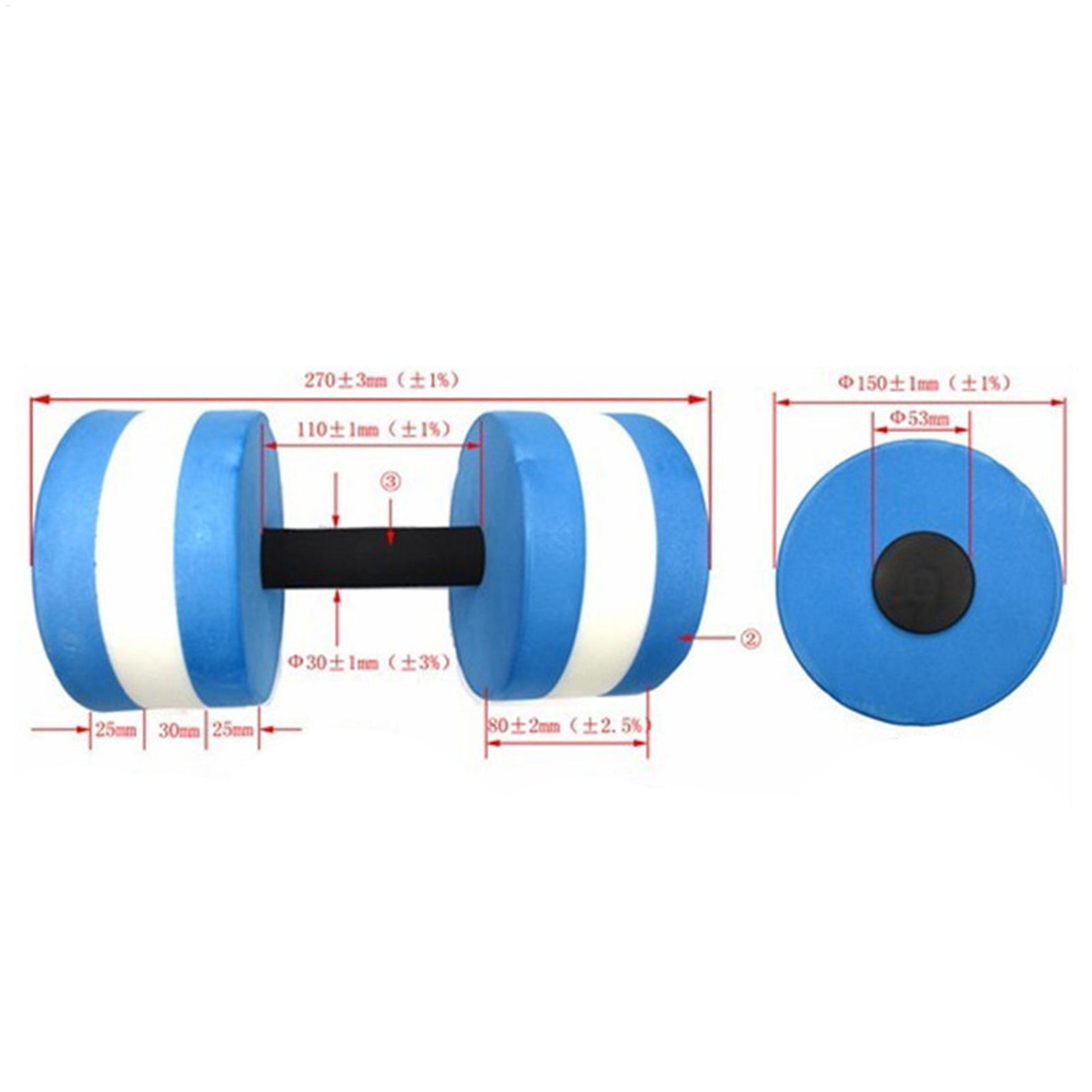 1/2pcs EVA Water Dumbbell Pool - огляд і ціна Aquatic Sports Equipment