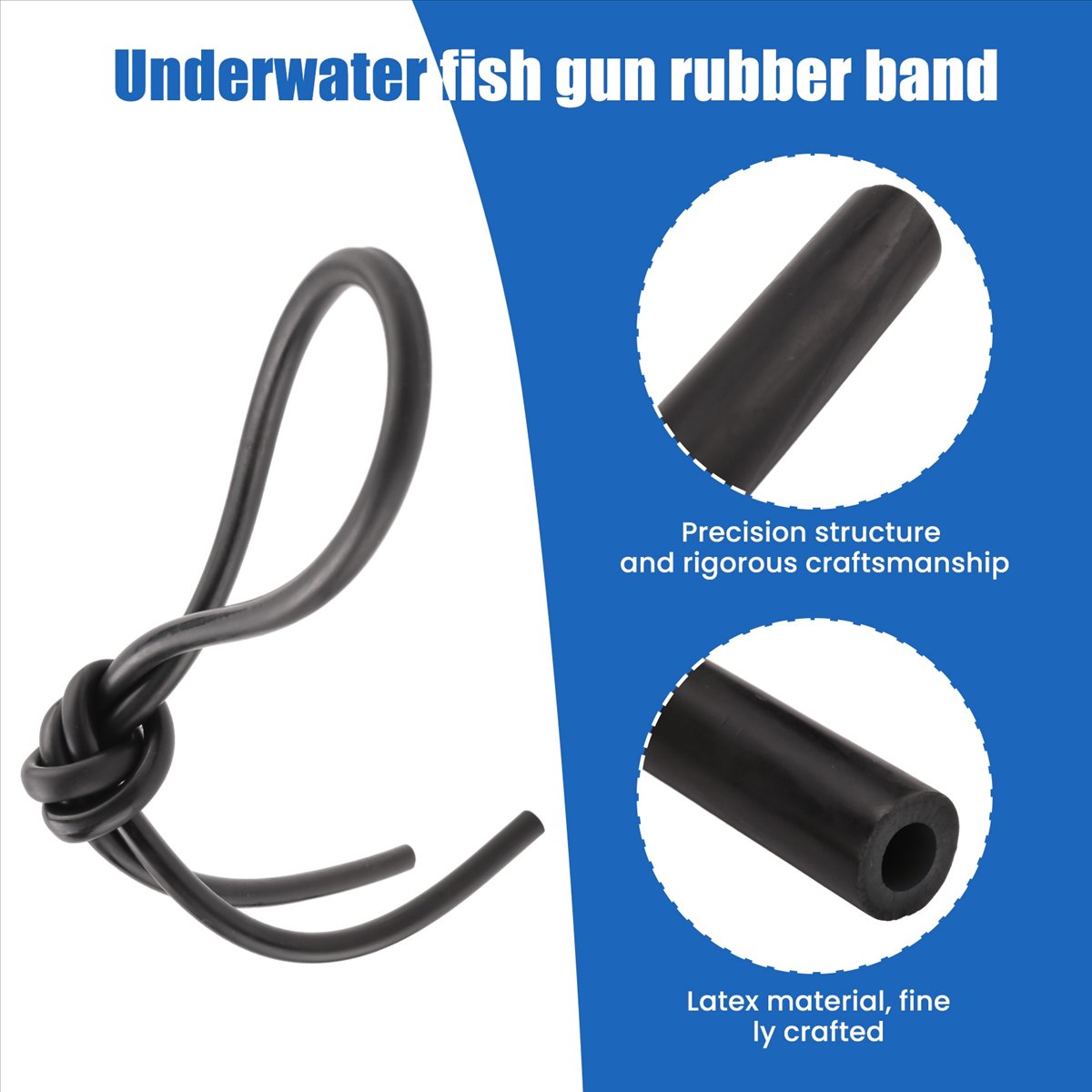 T34C 10X5MM Spearfishing Rubbe - огляд і ціна Speargun Rubber Band